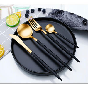 Ensemble de couverts décoratifs faits à la main ensemble de couverts en acier inoxydable de meilleure qualité ensemble de couverts de restaurant - Product Image 4