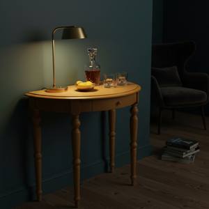 Table demi-ronde V2, design moderne, écologique, couleur or nugget, mobilier de salon moderne - Product Image 3