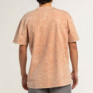 เสื้อยืดผู้ชายสไตล์ลำลองแบบขายส่ง ราคาสุดคุ้ม ลายฟอกสี เสื้อยืดผู้ชายทรงเข้ารูป คุณภาพดีที่สุด - Product Image 4