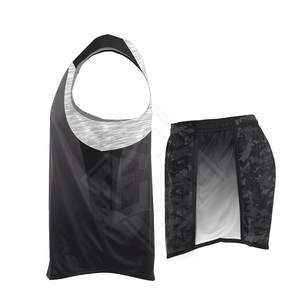 Uniforme de Fútbol Americano sin Mangas, Transpirable y Fácil de Usar, 100% Poliéster, Disponible en Stock - Product Image 4