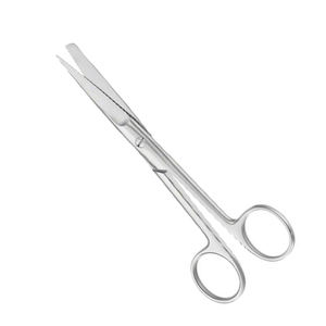 Tijeras profesionales de acero inoxidable quirúrgico de grado Industrial de 165 mm y 6,12 \ ", tijera médica recta estándar afilada y Roma - Product Image 1