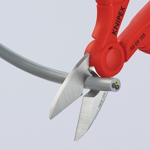 Tijeras KNIPEX de 2 componentes para electricistas/artesanos, tijeras de 155 mm de longitud para uso profesional - Product Image 6