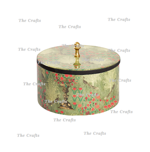 Round Shape Wooden Roti <b>Box</b> With Exclusive Quality Kitchenware Chapati <b>Container</b> At Acceptable Prices - Product Image 4