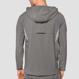 Manteau de sport de plein air décontracté à col montant avec fermeture éclair pour hommes, survêtement, veste de survêtement d'entraînement, nouvelle toile légère - Product Image 3