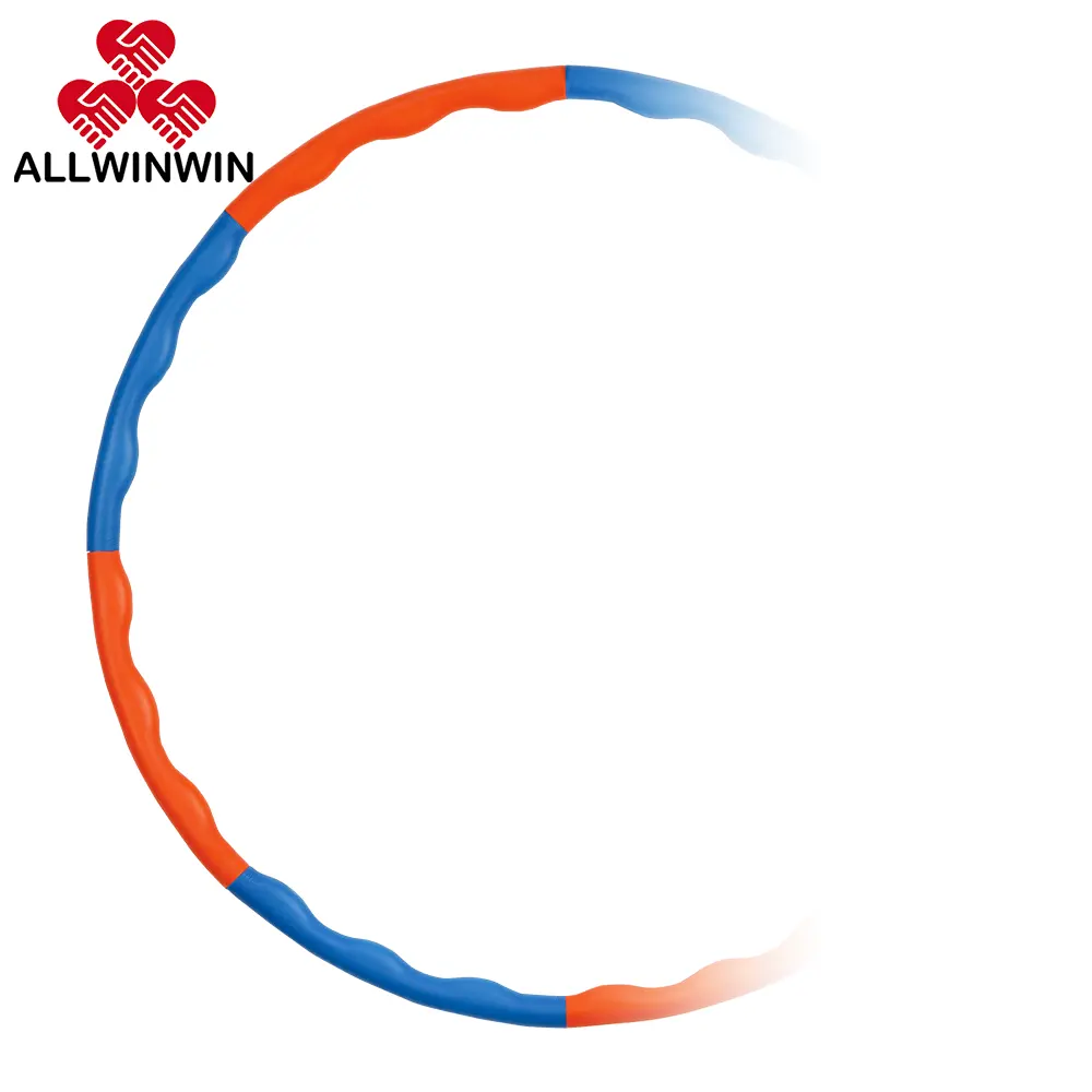 ALLWINWIN HLH23 Huula Hoop - Wave 91cm esercizio di allenamento in palestra staccabile