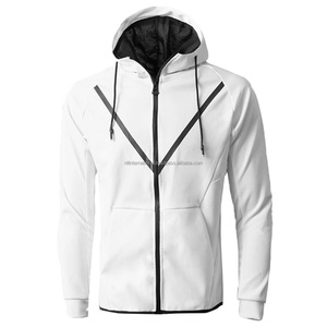 Conjunto Deportivo de Moda Urbana para Hombre, Otoño, Calidad Premium, 100% Algodón Ecológico, Ligero, de Secado Rápido, con Capucha y Cuatro Bolsillos - Product Image 2