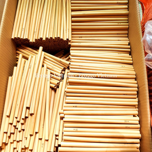 Eco2go Vietnam Eco-Friendly Bamboo <b>Straws</b> Set Custom Logo <b>Reusable</b> Sustainable Drinking <b>Straws</b> - Product Image 3