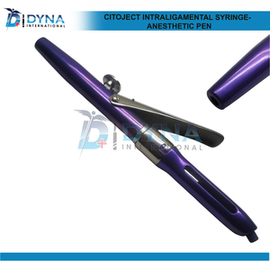 Jeringa Intralesional CITOJECT, Pluma Anestésica Manual de Acero Inoxidable, Instrumento Dental Reutilizable - Product Image 3