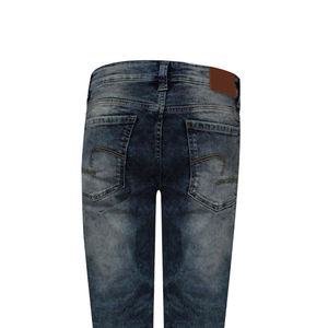 กางเกงยีนส์เอวสูงสำหรับผู้ชายกางเกงทรงหลวมสำหรับซักแบบมีกระเป๋าสไตล์กรดใส่ออกได้ทั้งชายและหญิงผ้าเดนิมเอวสูงพิมพ์ลายสำหรับฤดูหนาวงานตามสั่ง - Product Image 4