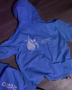 Haute Qualité Hommes 100% Coton 350gsm Fuit 2 Pièces Survêtement Sérigraphie Sweat À Capuche Zippé Pantalon De Survêtement En Gros - Product Image 2