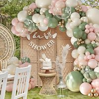 Fabricants de qualité en Chine, décorations de fête réutilisables pour la remise de diplômes, décorations gonflables noires et dorées, guirlande d'arche de ballons de fête