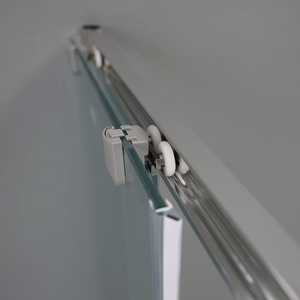 Mampara de Ducha Cuadrada Genoa de 80x80 con Vidrio Opaco de 6 mm - Product Image 2