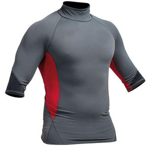 Vêtements d'entraînement de combat de bonne qualité, rashguard personnalisé pour homme, coupe ajustée, spandex/polyester, séchage rapide, respirant, service OEM/ODM, vente - Product Image 2