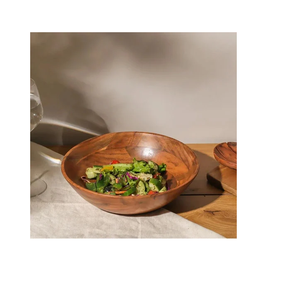 Bol à salade jetable en bois écologique - Design décoratif - Produit très vendu - Product Image 1