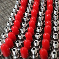 Rodamientos de Eje Metálicos Mecanizados por CNC con Extremos Roscados para Piezas de Maquinaria Industrial