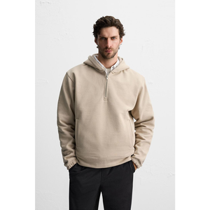 Sweats à capuche de haute qualité 100% coton pour hommes Streetwear survêtements avec impression lourde OEM du Bangladesh - Product Image 1