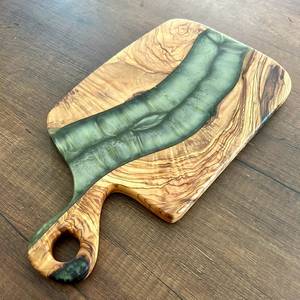 Smooth Finish Wooden Board with Rounded Edges, <b>Safe</b> and Stylish Cheese Board with Long-Lasting Stainless Steel <b>Knife</b> Set - Product Image 6
