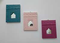 Cadres de fenêtres rectangulaires en bois Art Déco faits à la main, Jharokhas avec sculptures complexes pour mariage, Pâques - Pièce unique Z F CRAFT