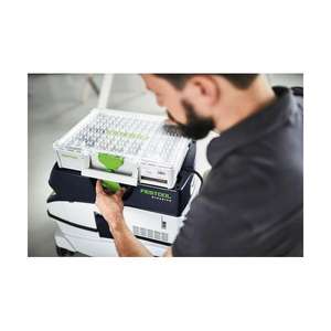 Festool SYS3 ORG M 89 ESB <b>Box</b> Systainer Organizer <b>with</b> 22 Trays <b>Tool</b> Cases - Product Image 3