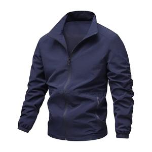 Veste unisexe de haute qualité pour le printemps et l'été, col rabattu, vêtements de travail, imperméable, coupe-vent, sports de plein air, décontractée, mode, longue et fine - Product Image 5
