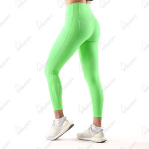 Mallas de Yoga de cintura elástica de alto rendimiento y elásticas perfectas para yoga gimnasio y uso diario - Product Image 3