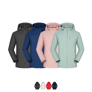 Tissu tissé en polyester respirant imperméable gaufré pour filles et garçons Vestes d'extérieur pour hommes Motif de conception - Product Image 4