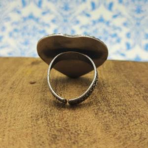 Diseño de mariposa 925 anillo de bodas de plata sólida pueblo Tribal artesanal hecho a mano Nepal trabajo antiguo joyería tradicional - Product Image 5