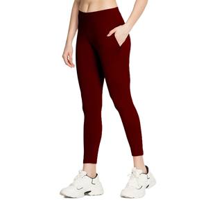 Leggings Deportivos de Yoga para Mujer, Tejidos, Suaves, Transpirables, de Spandex/Poliéster, Cintura Alta, para Gimnasio, Entrenamiento, Casual, Aire Libre, Tallas Grandes - Product Image 2