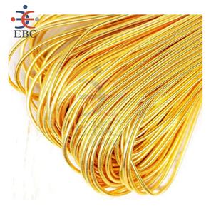 Alambre metálico fino francés, bordado a mano de cobre suave, redondo, calidad prémium - Product Image 1