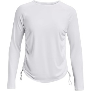 T-shirt de sport sans couture à manches longues et col rond pour femmes Running Fitness Top Slim Fit Respirant Bike Yoga Workout Shirt Pour Femmes - Product Image 1