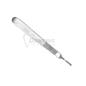 Poignée de scalpel légère avec ensemble de construction d'instruments chirurgicaux dentaires durables pour la réutilisation à long terme de la poignée de scalpel n ° 3 - Product Image 6