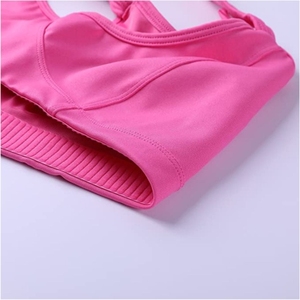 Sujetador deportivo de alta calidad para mujer, ropa para adultos, superventas, cómodo, precio barato, Sujetador deportivo transpirable para mujer con logotipo/diseños personalizados - Product Image 4