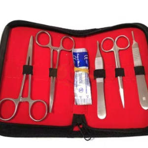 Ensemble d'instruments chirurgicaux orthopédiques, kit de formation à la simulation de plaies, instruments chirurgicaux en acier inoxydable pour étudiants en dentisterie, CE - Product Image 5