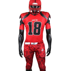 Conjunto de uniformes de fútbol americano, Jersey personalizado de sarga, Mejor Equipo Juvenil - Product Image 1