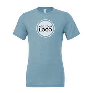 Camiseta con logotipo personalizado, Camiseta de algodón de estilo suave unisex para adultos personalizada - Product Image 4