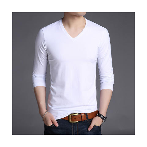 แขนยาวคอวีสีขาว