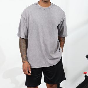 Vente en gros de t-shirts homme lavage à l'eau nouvelle dernière conception Offre Spéciale d'usine respirant meilleure qualité design premium lavage à l'eau t-shirts - Product Image 2