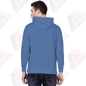 เสื้อฮู้ดสวมหัวผ้าฝ้าย100% สำหรับผู้ชาย, เสื้อมีฮู้ดสวมใส่สบายเป็นพิเศษย้อมด้วยหินพิมพ์ลายดิจิตอลย้อมสี - Product Image 2