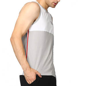 Débardeur de sport personnalisé pour hommes, respirant, sans manches, pour entraînement de fitness, style décontracté, taille plus, avec sublimation, prix bon marché - Product Image 2