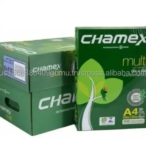 Papel A4 75g ECO Chamexコピー用紙80gsm Resma De Papel Chamexパッケージ: 10連A3/a4/レターサイズ/リーガルサイズホワイト70g。
