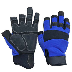 Guantes de Mecánico Casuales para Hombre con Logotipo Personalizado OEM, Cómodos, Transpirables, Antideslizantes, de Cuero Sintético, Color Personalizado - Product Image 2