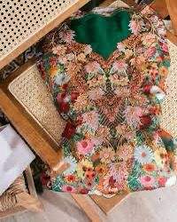 ชุดจาลาบียะห์ปักมือสำหรับผู้หญิง ชุดพื้นเมืองสวยงามสำหรับงานสังสรรค์ในครอบครัว - Product Image 2