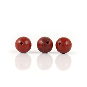 Jaspe rojo natural de la mejor calidad, venta al por mayor, bolas semipreciosas, taladros completos cortados en color rojo, todos los tamaños disponibles al mejor precio - Product Image 3