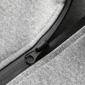 Sweat-shirt à demi-zip pour homme de haute qualité, couleur personnalisée, 100% coton molletonné, séchage rapide et écologique, col montant - Product Image 6