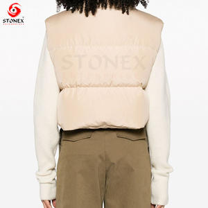 Chaleco acolchado con cremallera para mujer de calidad superior, chaleco acolchado elegante hecho a medida al por mayor, chaleco duradero con diseño personalizado - Product Image 5