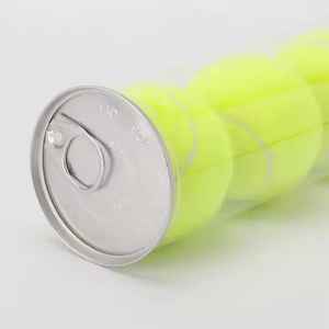 Balles de tennis avec logo personnalisé 100% caoutchouc souple entraînement divertissement en plein air meilleur service OEM - Product Image 4