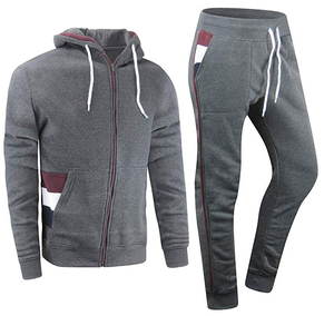 100% coton nouveau Style personnalisé formation Jogging broderie survêtements pour hommes Slim Fit Cargo Sweat hommes sweats à capuche - Product Image 6