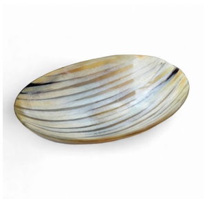 Cuenco de cuerno único auténtico para mesa de comedor Cuenco de fruta de cuerno natural Vajilla Decoración Producto de exportaciones descaradas - Product Image 1