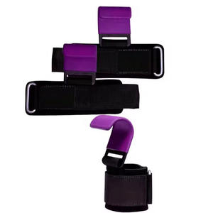 Crochets de musculation de qualité supérieure, logo personnalisé, crochets de musculation, sangles de poignet pour la musculation en salle de sport - Product Image 3