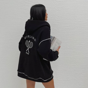 Vente chaude Automne sweat à capuche à manches longues pour homme en couleur unie avec couleur et tailles personnalisées - Product Image 4